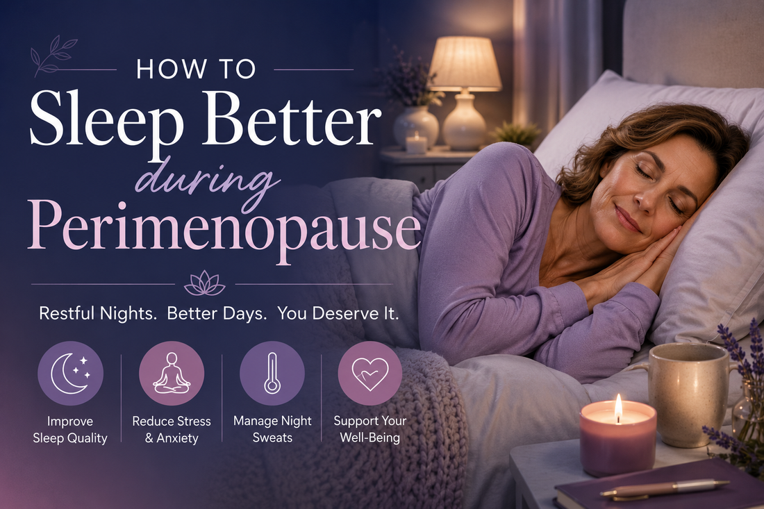 How to Sleep Better During Perimenopause: Practical Tips for Restful Nights